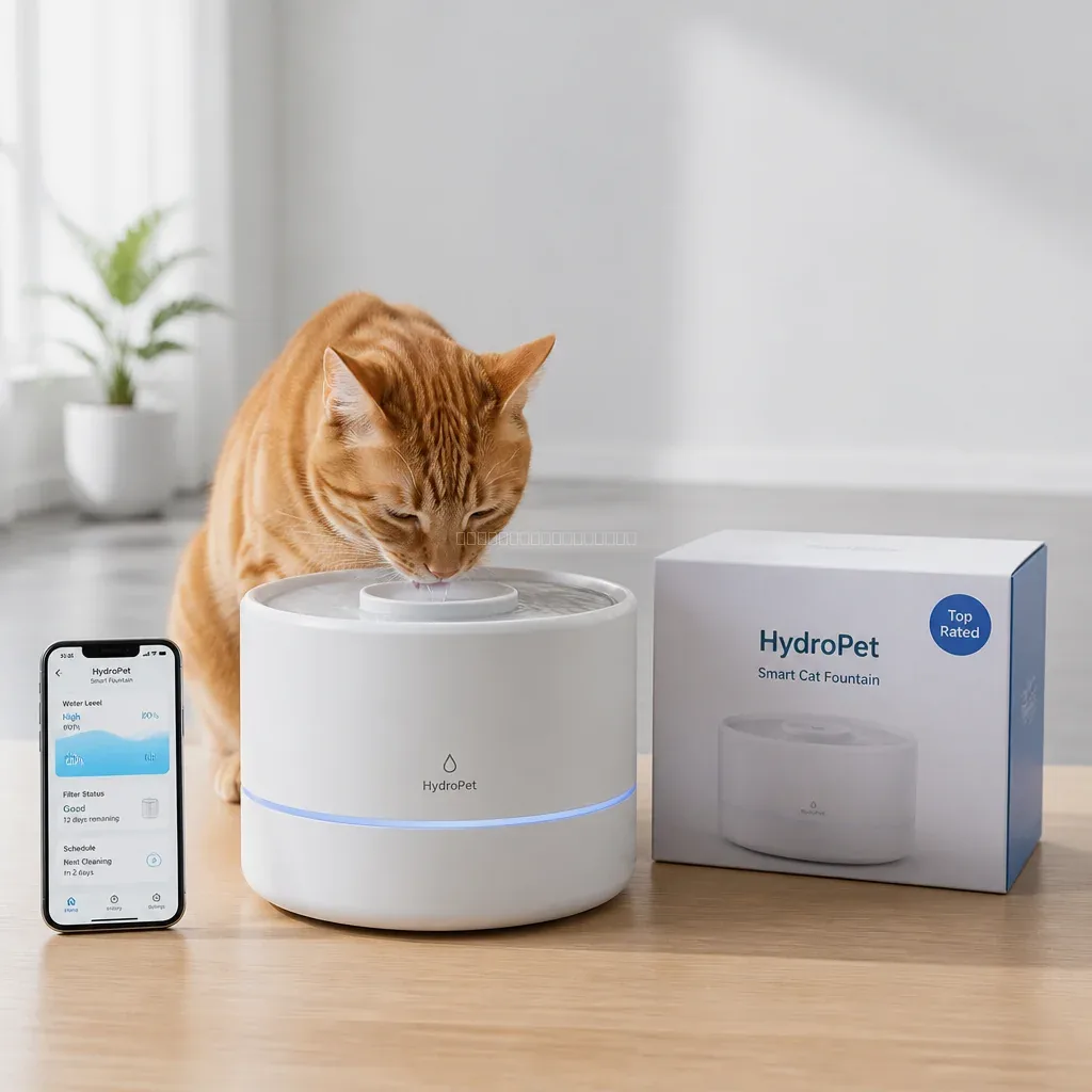 Schema eines Smart Cat Fountain